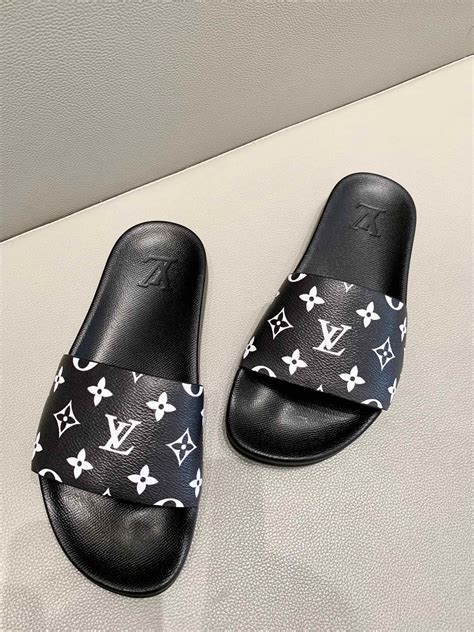 louis vuitton flats womens|Louis Vuitton slides black.